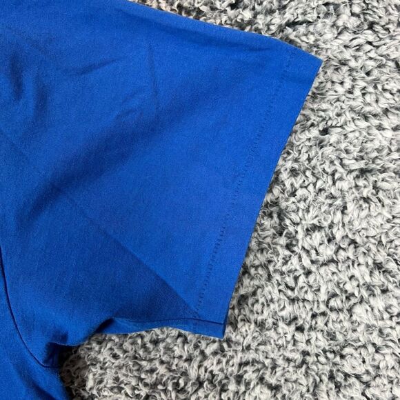 Vintage Franklin Parish Training School Shirt Adult XL Blue Single Stitch 90s - Picture 7 of 11